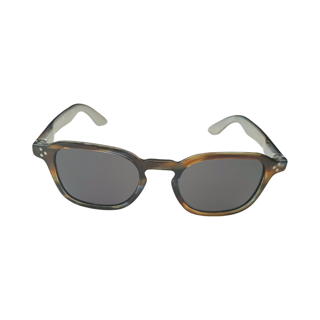 Zenit Unisex Polarized Square Sunglasses Multicolor/ black lenses