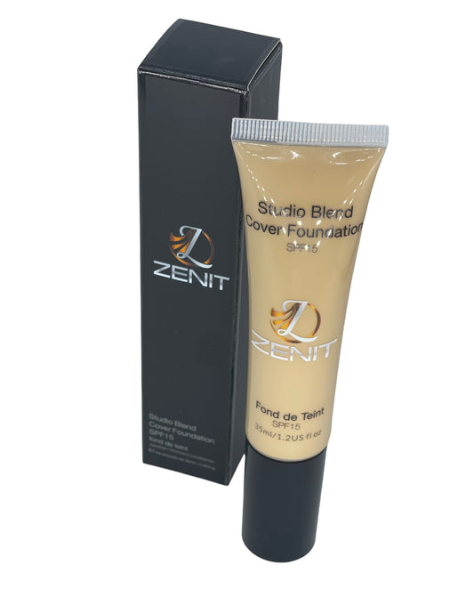 Base de maquillaje Studio Blend Cover (cobertura total) FPS 15