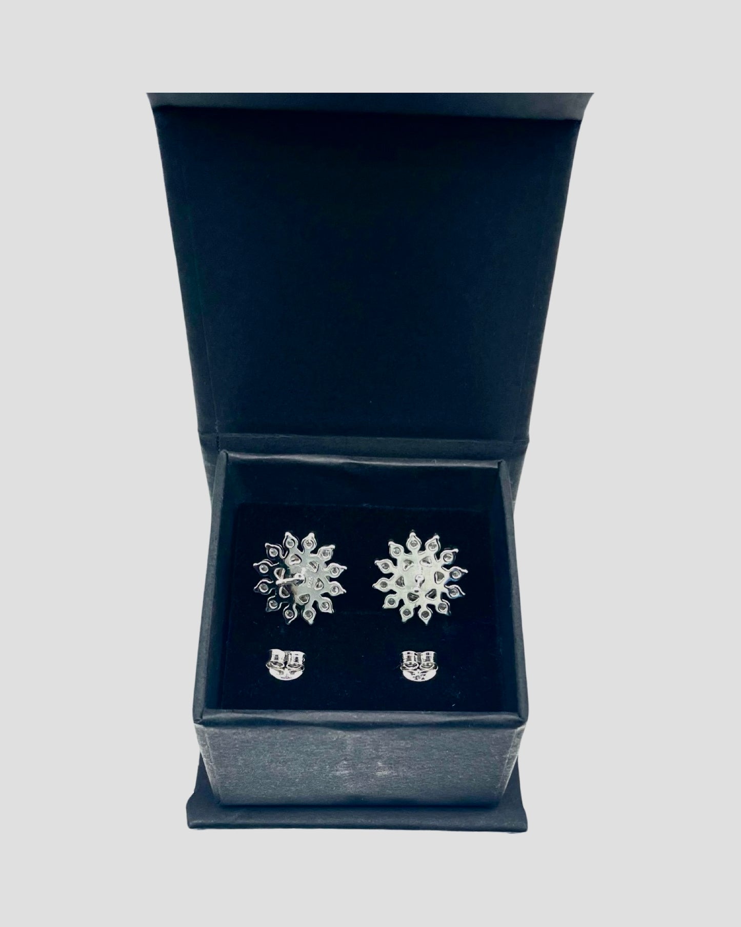 925 Silver Sun Pearl Earrings